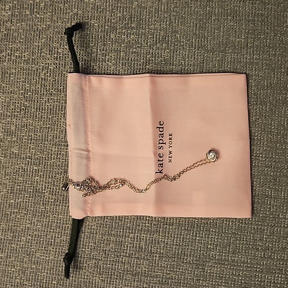 Kate Spade Infinity And Beyond Knot Mini Pendant Necklace - Picture 1 of 3